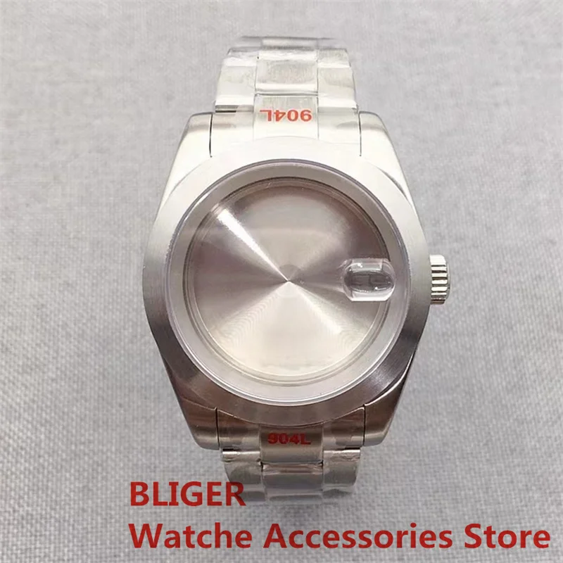 

BLIGER Sainless Steel Strap Design 36MM 39MM Men Watch Sapphire Glass Fit Mingzhu2813 NH35 PT5000 Movement