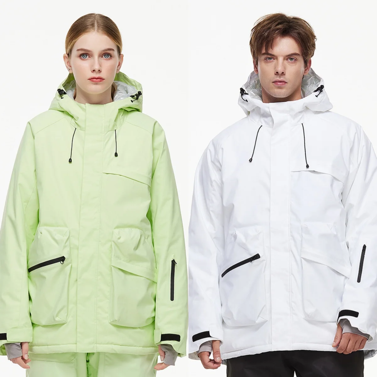 Waterproof Windproof Snow Jacket for Men and Women, Snowboarding Jackets, Winter Outdoor Costumes, High quality Skiing Coat 2025