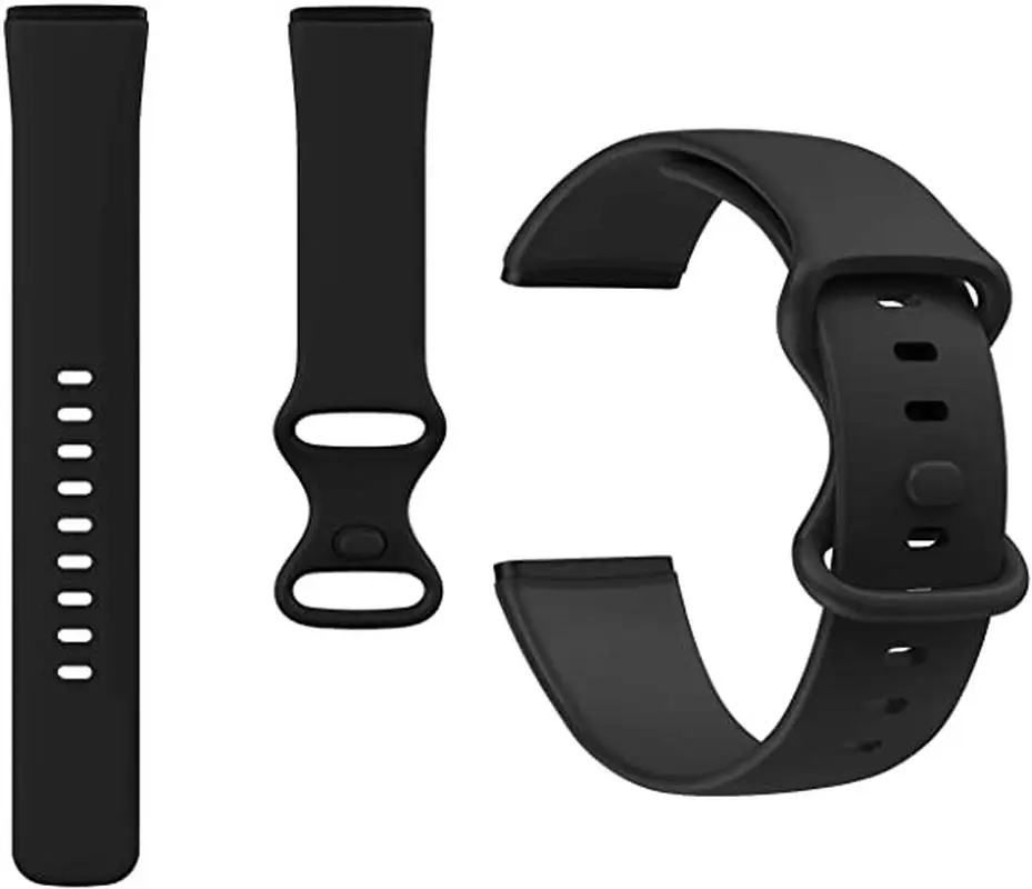 

3pack Silicone Strap For Fitbit Versa 3/Sense Smart Watch Band Replacement L/S Bracelets For Fitbit Sense Wristbands Correa