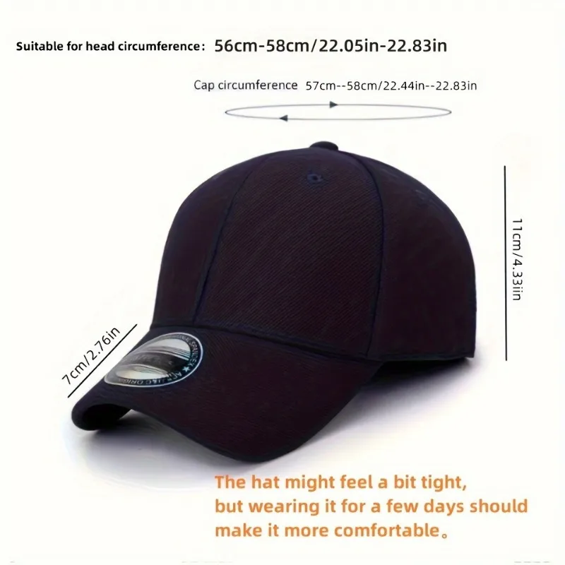 High Quality Baseball Cap Men Snapback Hats Caps Men Fitted Closed Full Cap Women Gorras Bone Male Trucker Hat Casquette