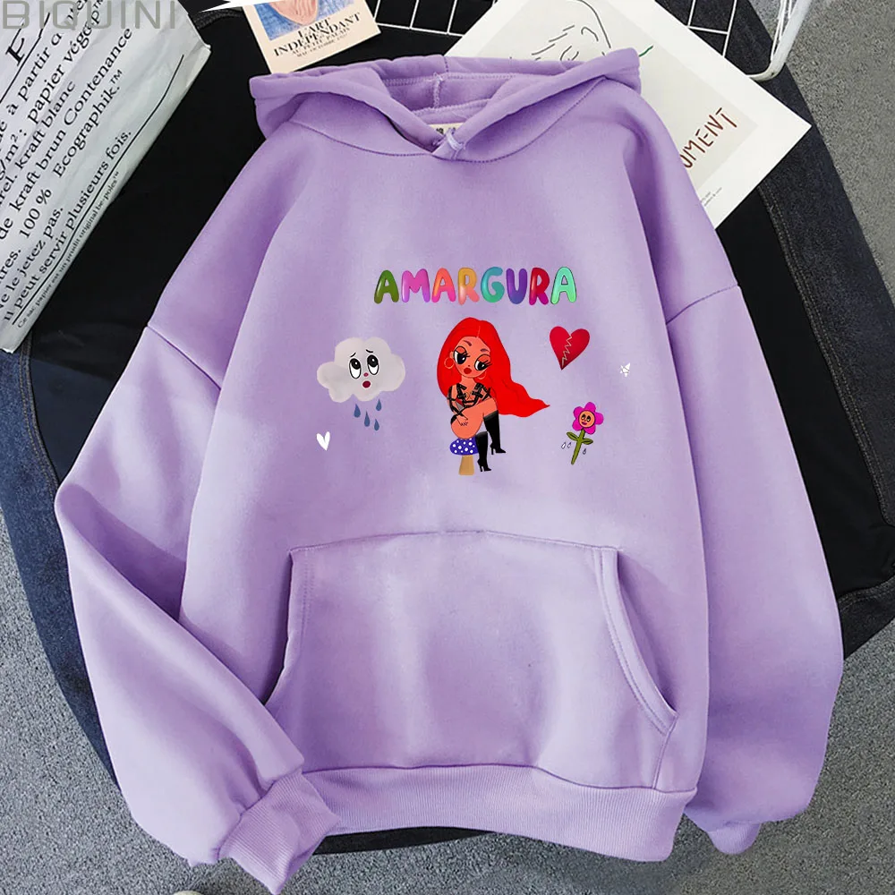 

Karol G 2023 New Fashion Funny Women Hoodies Harajuku Long Sleeve Rerto Tops Unisex Kawaii Vintage Men Sweatshirts Korea Hoody