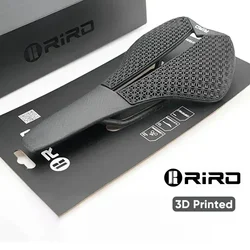 RIRO 3D Printed Carbon Saddle MTB Road Bike Saddle Seat for Bicycle Hollow Light Weight Bike Seat Cushion Cycling Accessories