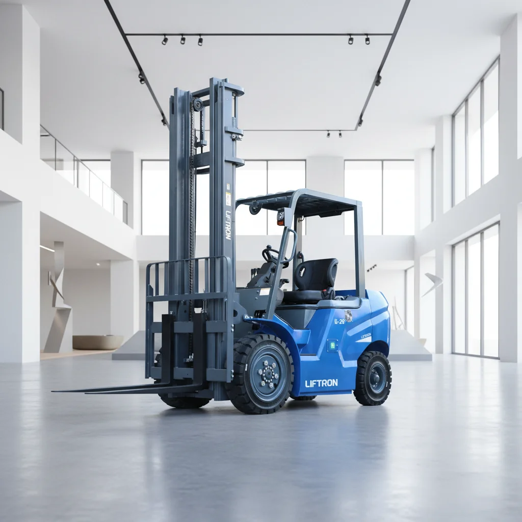 

Электрический вилочный погрузчик 2Т с литий-ионной батареей, подходит для супермаркетов и складов розничной торговли