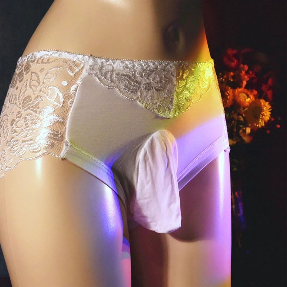 جديد ملحق سراويل داخلية تنفس ملخصات بوق الرجال الحقيبة انظر من خلال سيسي لينة عارضة ازياء الموضة