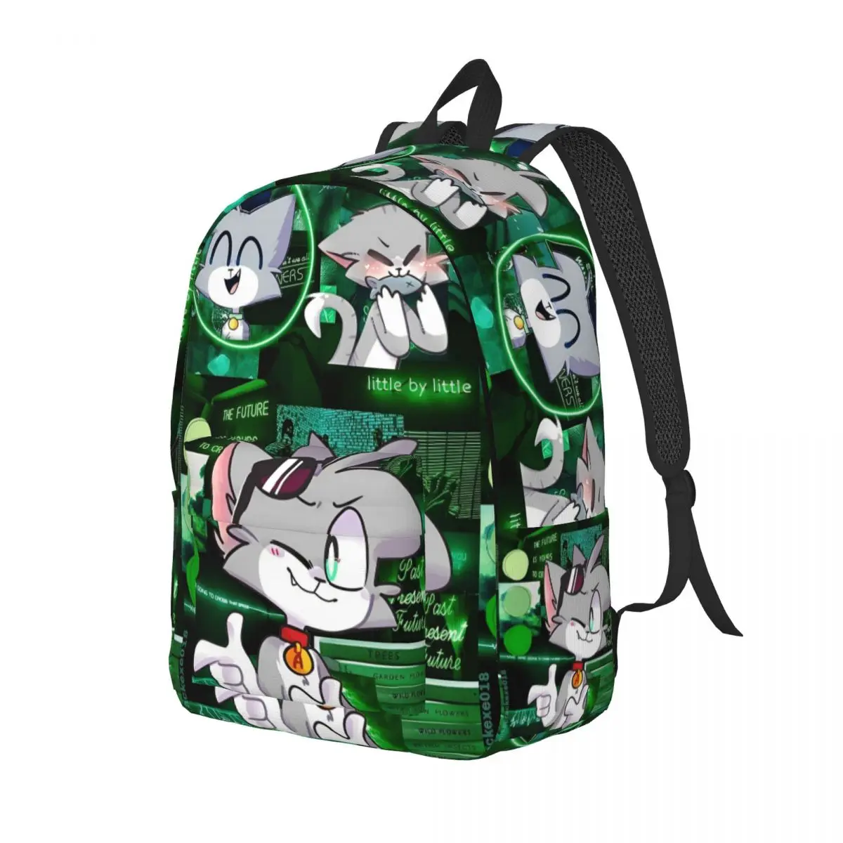 Acenix Cute Cats Zaino classico Studente sportivo Escursionismo Zaino da viaggio per uomo Donna Borse di tela per computer portatile
