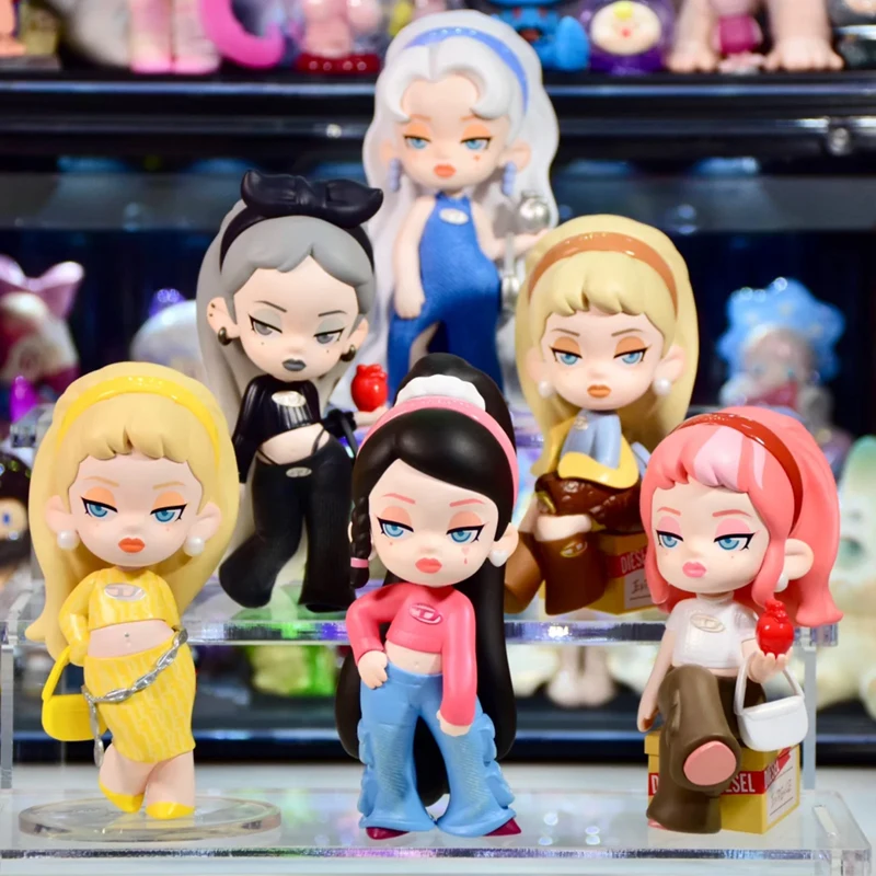 Dolores Blind Box Anime Doll Surprise Bag Cool Girl Action Figure Mystery Box Cute Diesel Autumn/Winter Limited Secret Box Toys