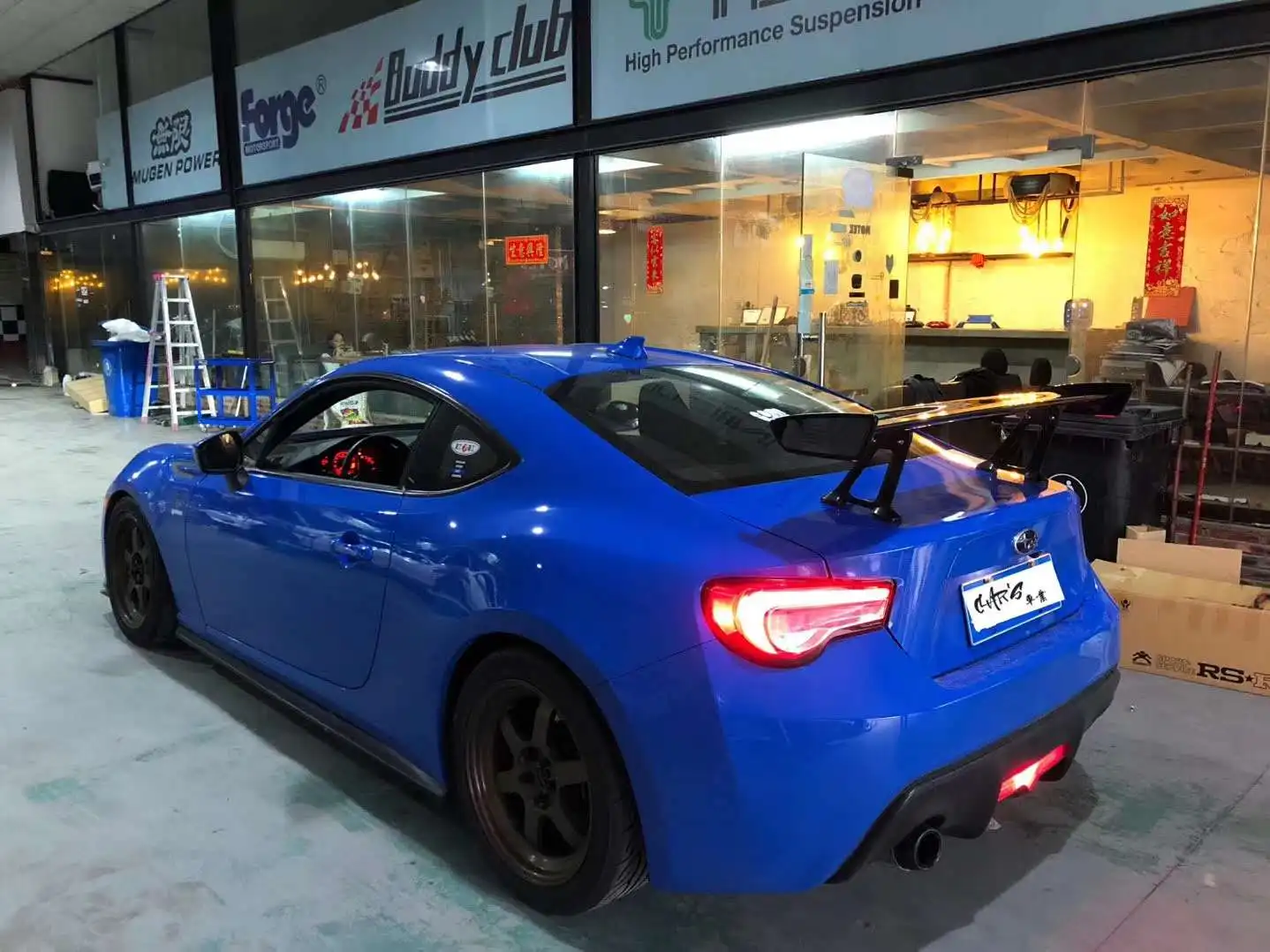 carbon fiber GT Wing For Toyota GT86 BRZ trunk big wing 2013 - 2018