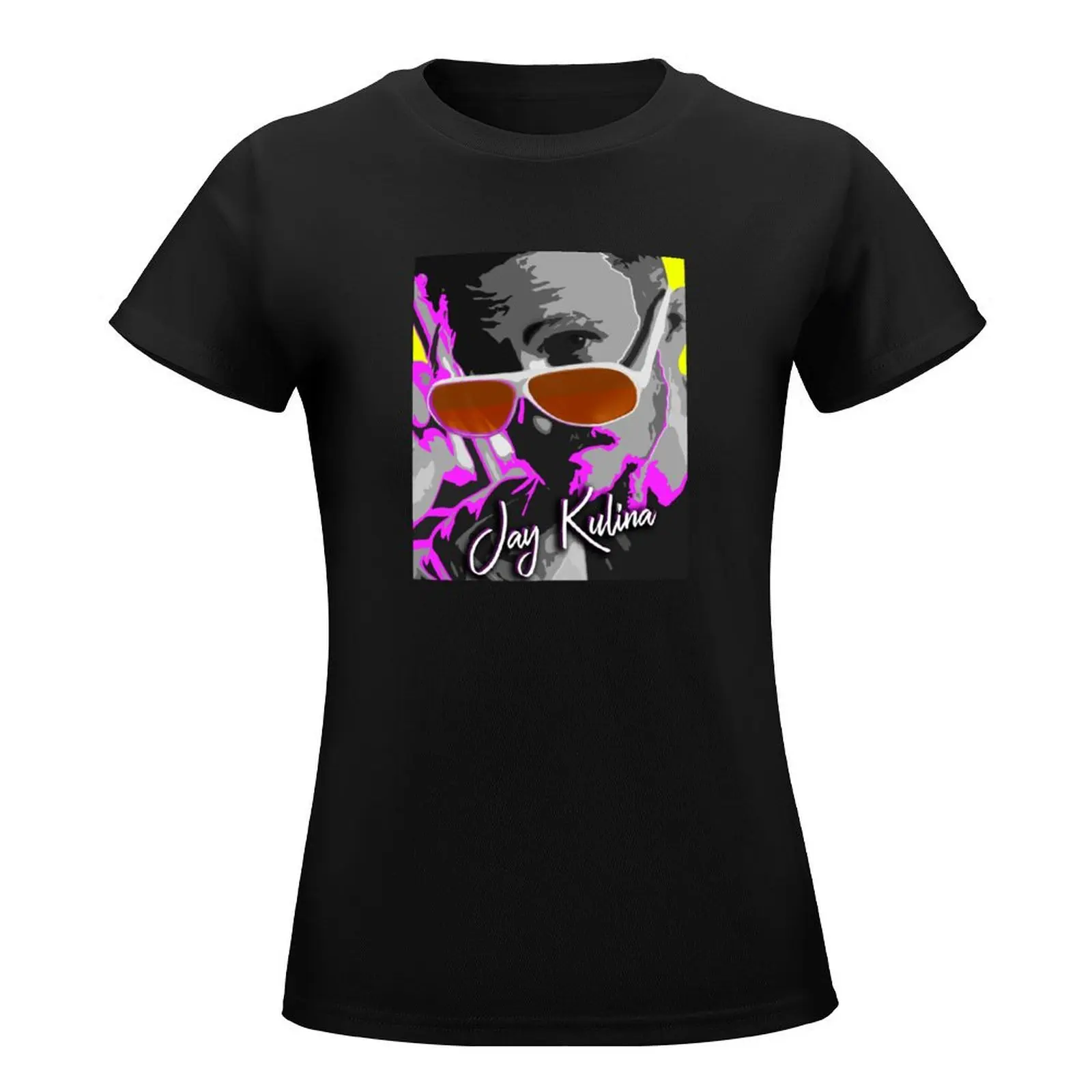 Jay Kulina From Kingdom T-Shirt Oversized Zomerkleding Zwarte T-Shirts Voor Vrouwen