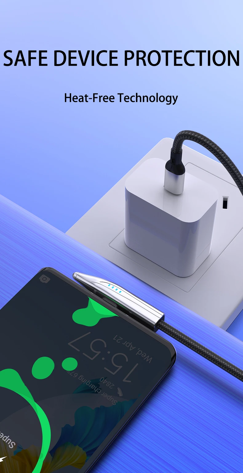 NNBILI 3 Stück 65/100/120/240W A-C und C-C Kabel Zugform Schnellladekabel 90 ° Winkel-USB-C-Kabel für Samsung S26 iPhone 18 – Detail 11
