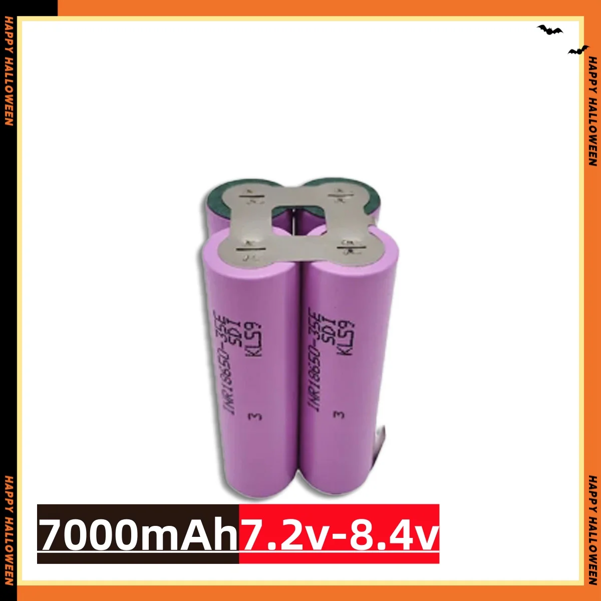 2S1P-6S2P 18650 35E 3500mAh 7000mAh 7.4V 12.6V 14.8V 18V 25.2V 29.6V for Screwdriver Batteries Weld 18650 Battery Pack