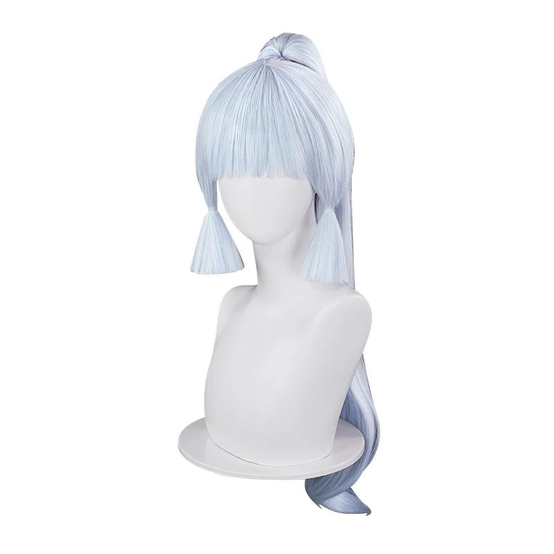 Parrucca cosplay Kamisato Ayaka, Halloween, Natale, Festa di ruolo, Nuovi prodotti in stock Mooyiyi Cos 2025 Genshin Impact