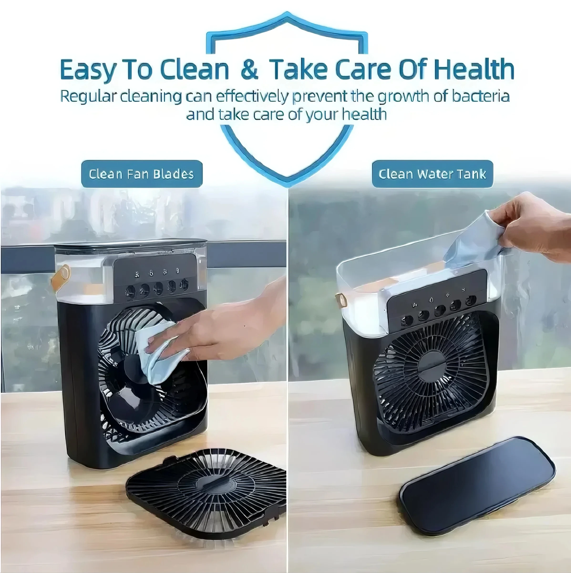 Mini Ventilador Portátil 3 em - Office Technology avaliação e preço