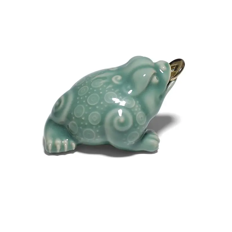 Golden Toad Tea Pet, Ornament Chinese Creative, Toad Tea Ceremony, Accessories Ya Play Jewelry