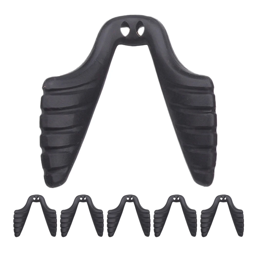 

6pcs Glasses Nose Pads Soft Rubber Replacement Universal Fit Comfortable Anti Slip Sunglasses Eyewear Repair Kit