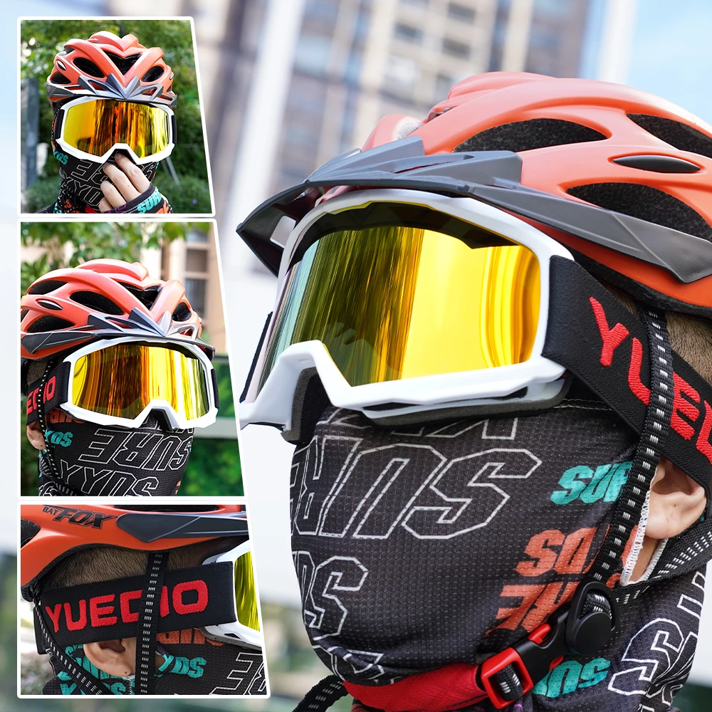 ?Hot-Selling Motorcycle Goggles - Ultra-Light, Windproof & Dustproof, High Cost-Performance, MTB/Downhill/Off-Road Riding Goggl