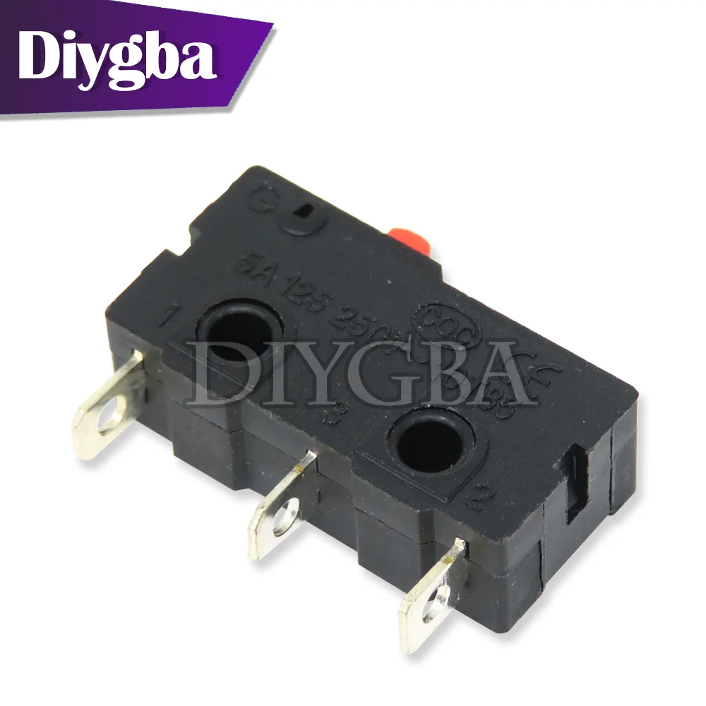 10PCS Micro Switch 3Pin NO/NC Mini Limit Switch 5A 250VAC KW11-3Z Roller Arc lever Snap Action Push Micro switches