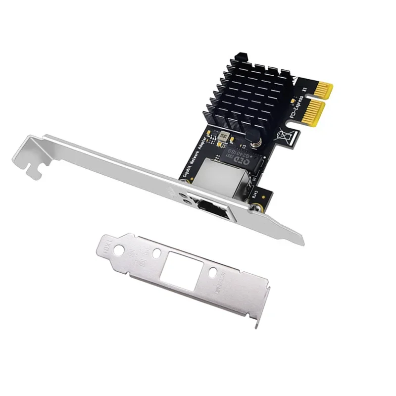 NEUE Netzwerk-Controller LAN-Karte PCI Express X1 auf RJ45 Netzwerkadapter 10/100/1000 Mbit/s PCIE Gigabit Ethernet Netzwerkkarte für PC