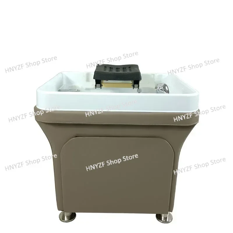 Free Shipping Head Treatment Fumigration Spa Machine Mobile Shampoo Basin Beauty Salon Ear Cleaning  Water Circulation