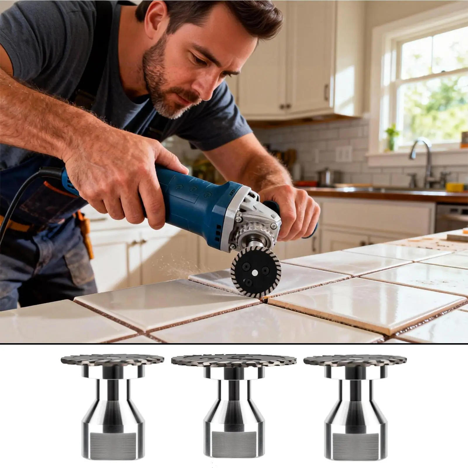 

Режущий диск, компактный инструмент для резьбы, вращающийся инструмент, шлифовальный круг для резьбы, полировки стекла, бетона, гранита, песчаника