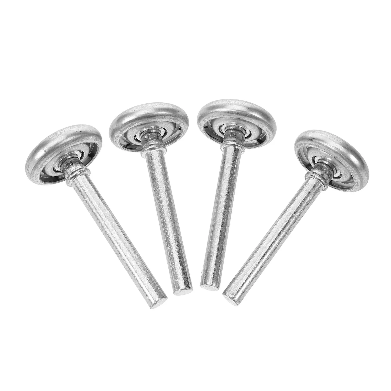 

4pcs With Stem Metal Rollers Quiet Replacement For Garage Door Wheels Smooth Bearings Rollers Garage Door Hardware Parts