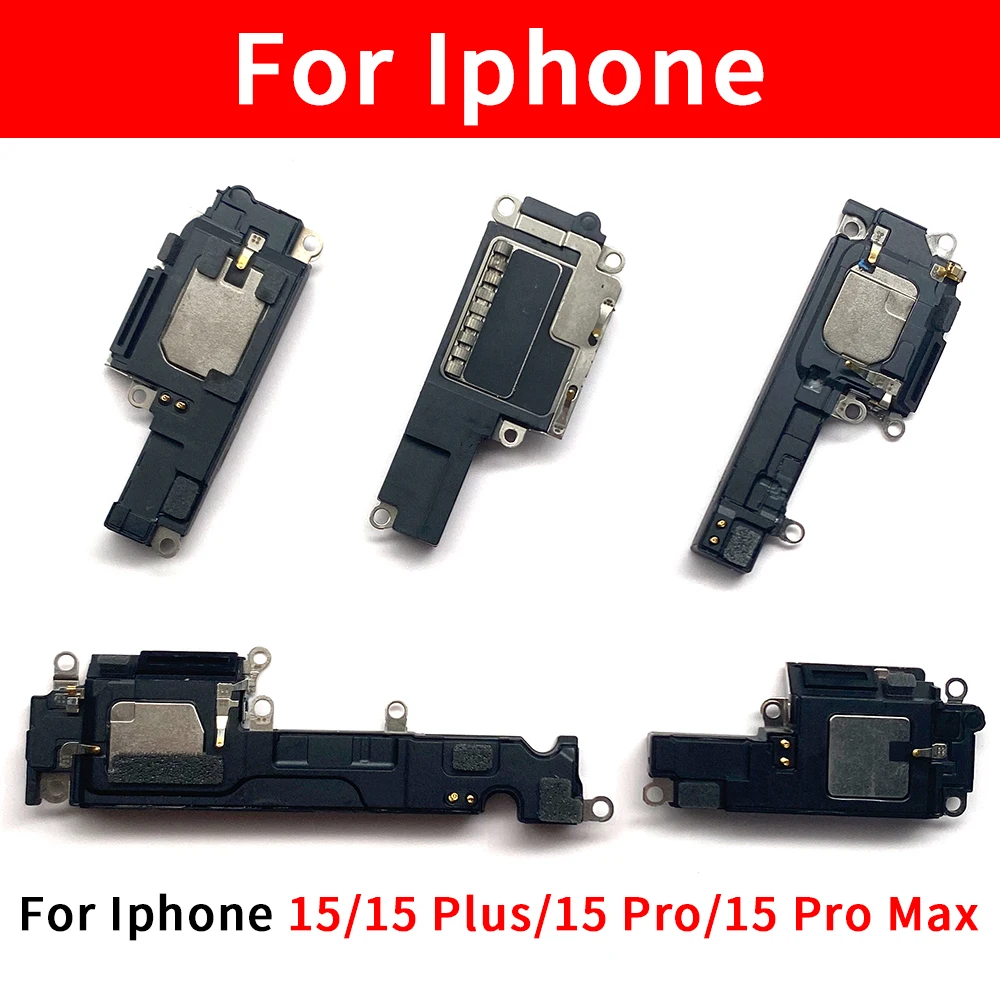 

5Pcs\Lot Good quality Loudspeaker For IPhone 15 Pro Max / For IPhone 15 Plus Loud Speaker Buzzer Ringer Replacement Part