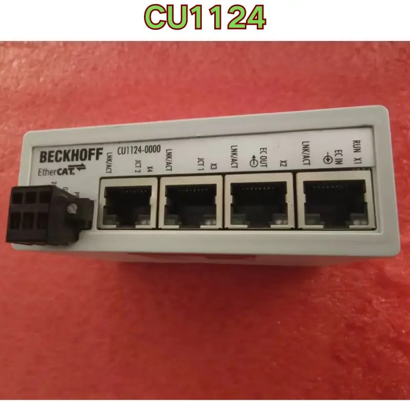 Second-hand PLC module CU1124 function test is normal The latest price in November 2025