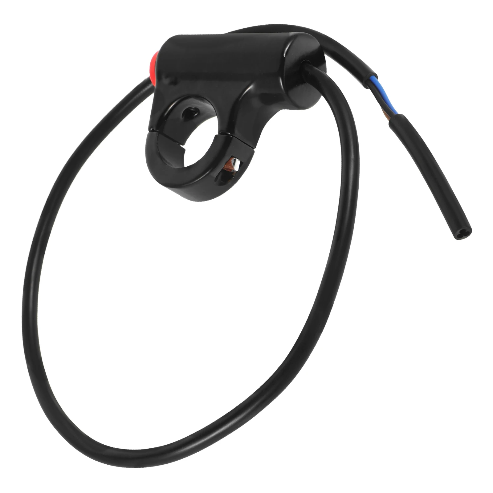 

Double Flash Switch Black Motorcycle Kill Start Button Light Multifunctional Dual Push ATV Relay Electric Scooter Aluminum