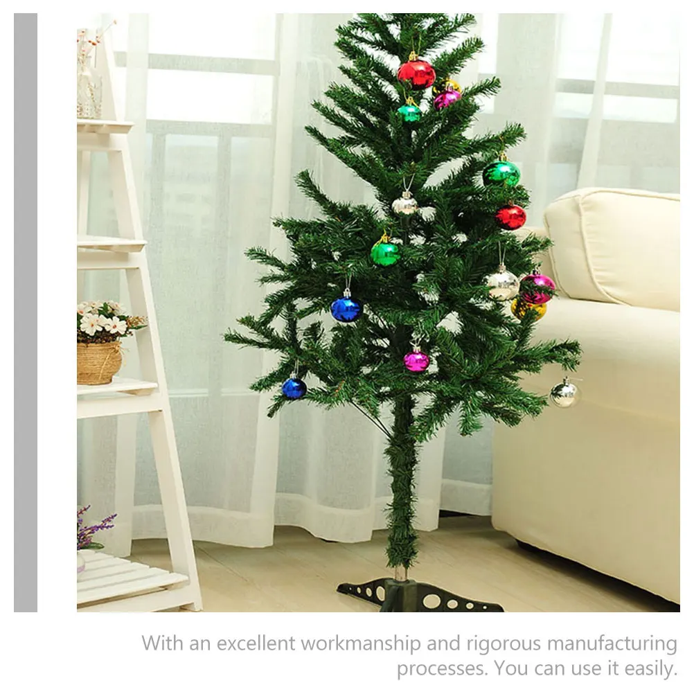 

2pcs Christmas Tree Stand Artificial Sturdy Plastic Xmas Tree Holder Base Stand Home Decor Easy Assembly Rust-Resistant