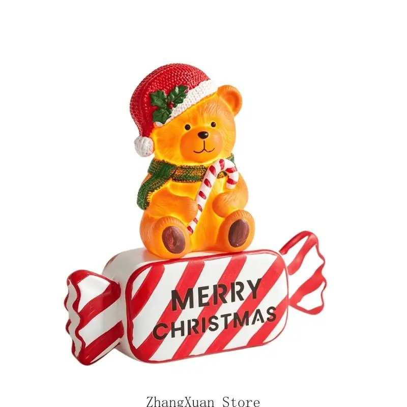 Leuchtende Weihnachtsfigur für Weihnachtsregale und Einzelhandelsdisplays 3XUF – Detail 8