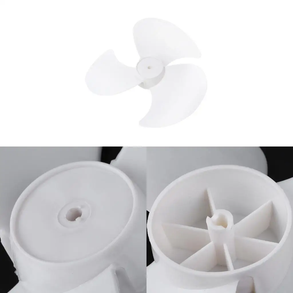 F92F Big Wind 11inch Plastic Fan Blade 3 Leaves Stand/Table Fanner Accessories