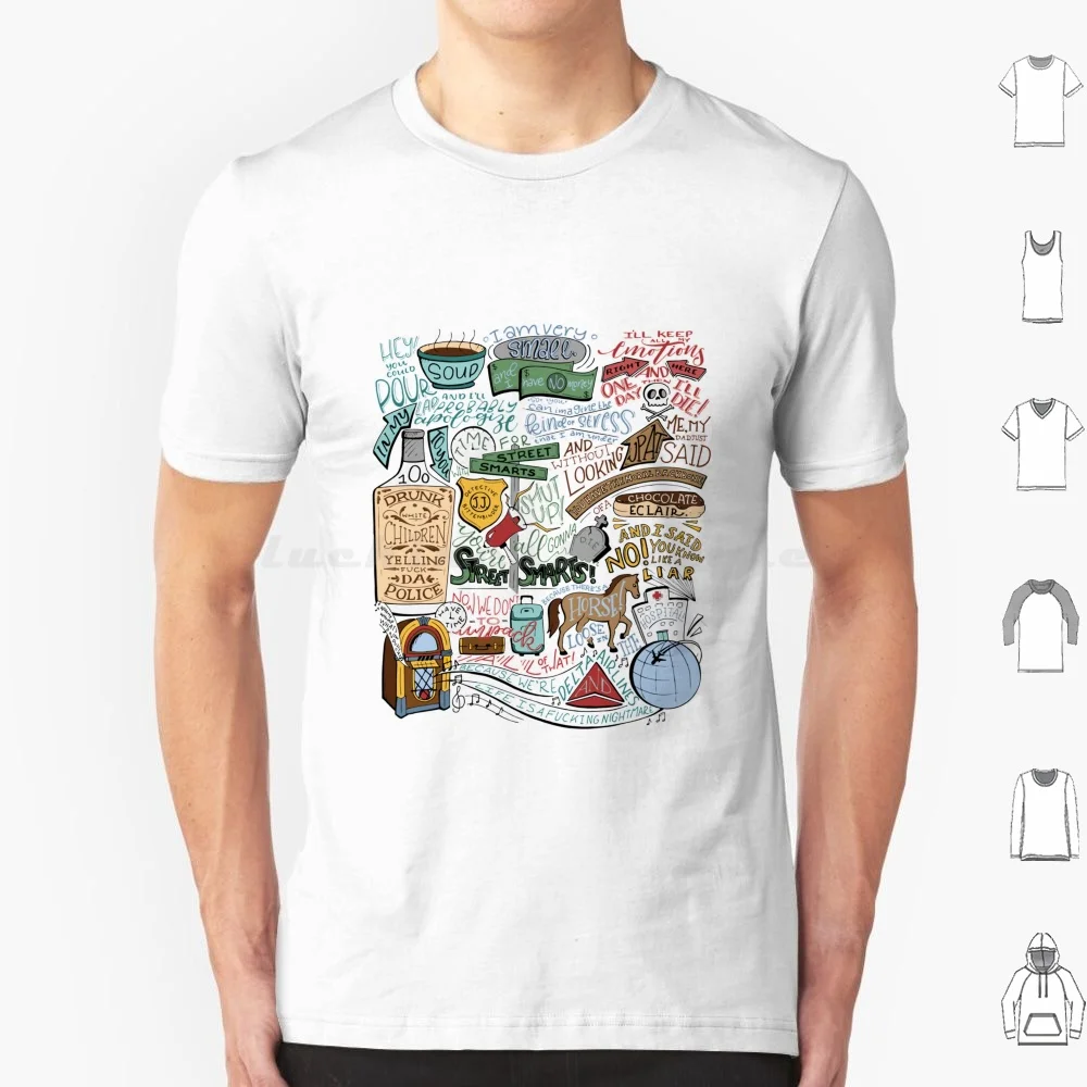 ( Colorized ) John Quote Compilation T Shirt Cotton Men Women DIY Print John Horse In The Catherinecalligraphy Catherine Lashley