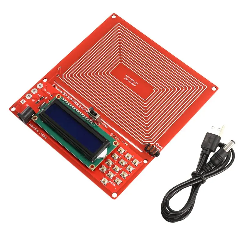 A25F-Signal Generator Adjustable 0.01-99999Hz 7.83 Hz Schumann Wave Pure Sine Wave Frequency Healing Device