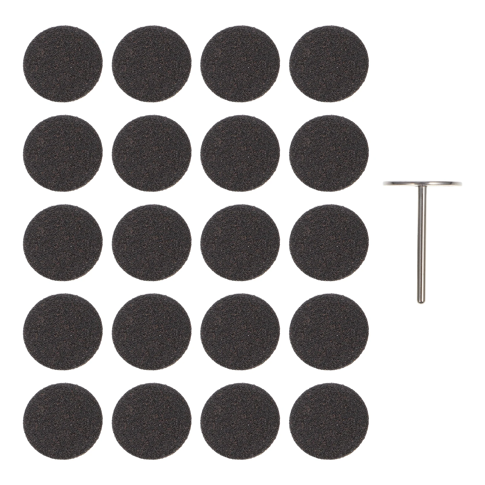 أوراق تلميع الأظافر S أقراص الورق أدوات باديكير مانيكير طحن شرائح مزيل الجلد الميت الفولاذ المقاوم للصدأ الحجر البركاني