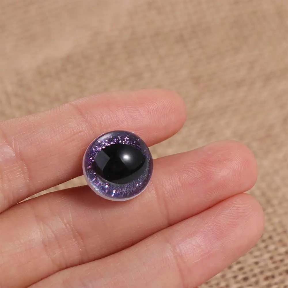 عيون الحيوانات المحشوة عيون السلامة ل أميجورومي 12 مللي متر كريستال عيون القط عيون أميجورومي ثلاثية الأبعاد عيون السلامة أميجورومي لدمية القط الكروشيه