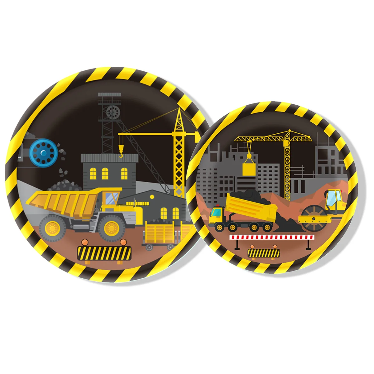 Excavator Themed Plates, Paper - огляд і ціна Event Z