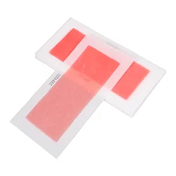 12 Pcs Wax Paper Strips for Hair Removal Face Remover Cream Sensitive Waxing Stencil Body Facial Women