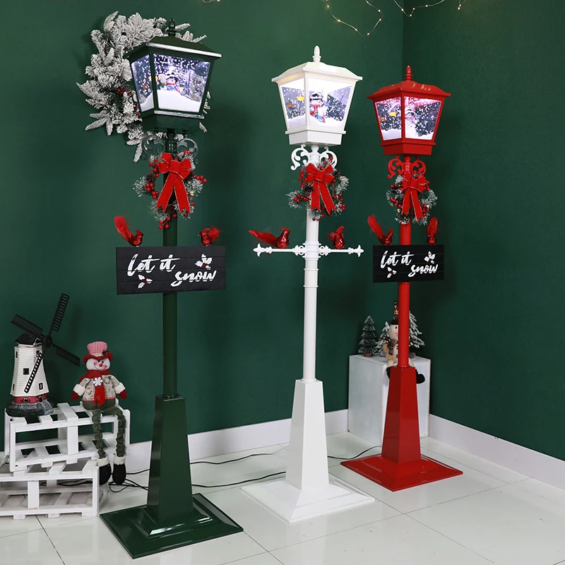 

Lanterns Christmas Papanoel Snow Lanterns Outdoor Christmas Lamp Post Big Tall Christmas Lanterns