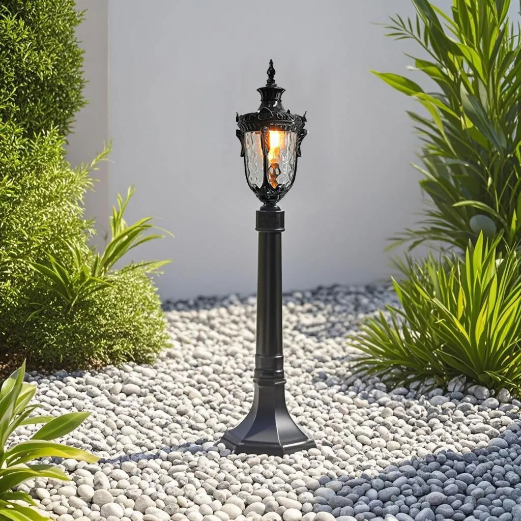European Retro Outdoor Waterproof Lawn Lamp Park Road Lighting Villa Courtyard Home Garden Lighting Community Light