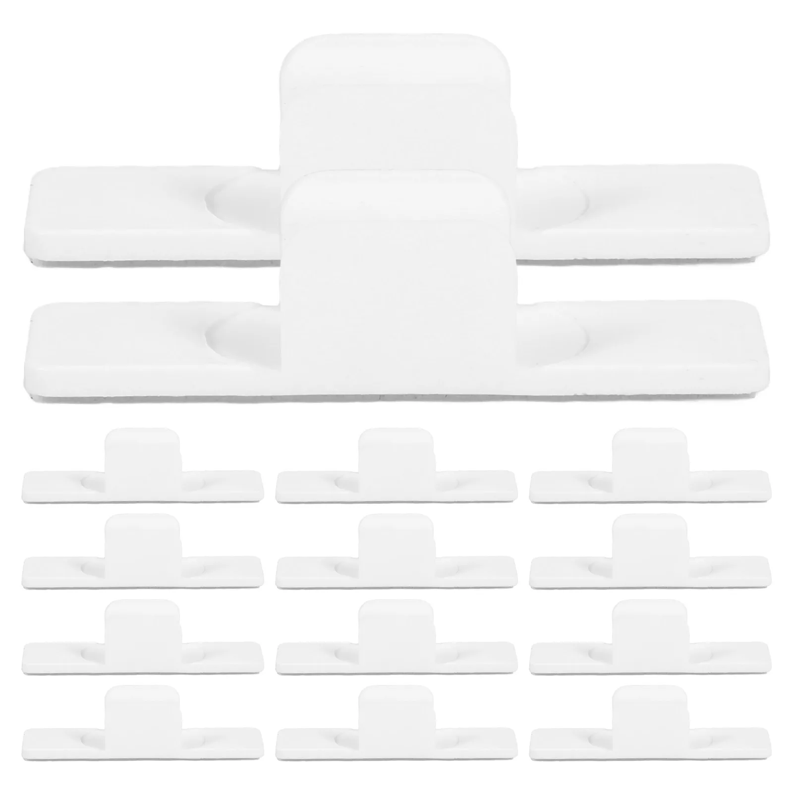 

20pcs Pencil Clips School Whiteboard Pen Holder Adhesive Writing Pen Clips Classroom Buckles Multifunctional Clips