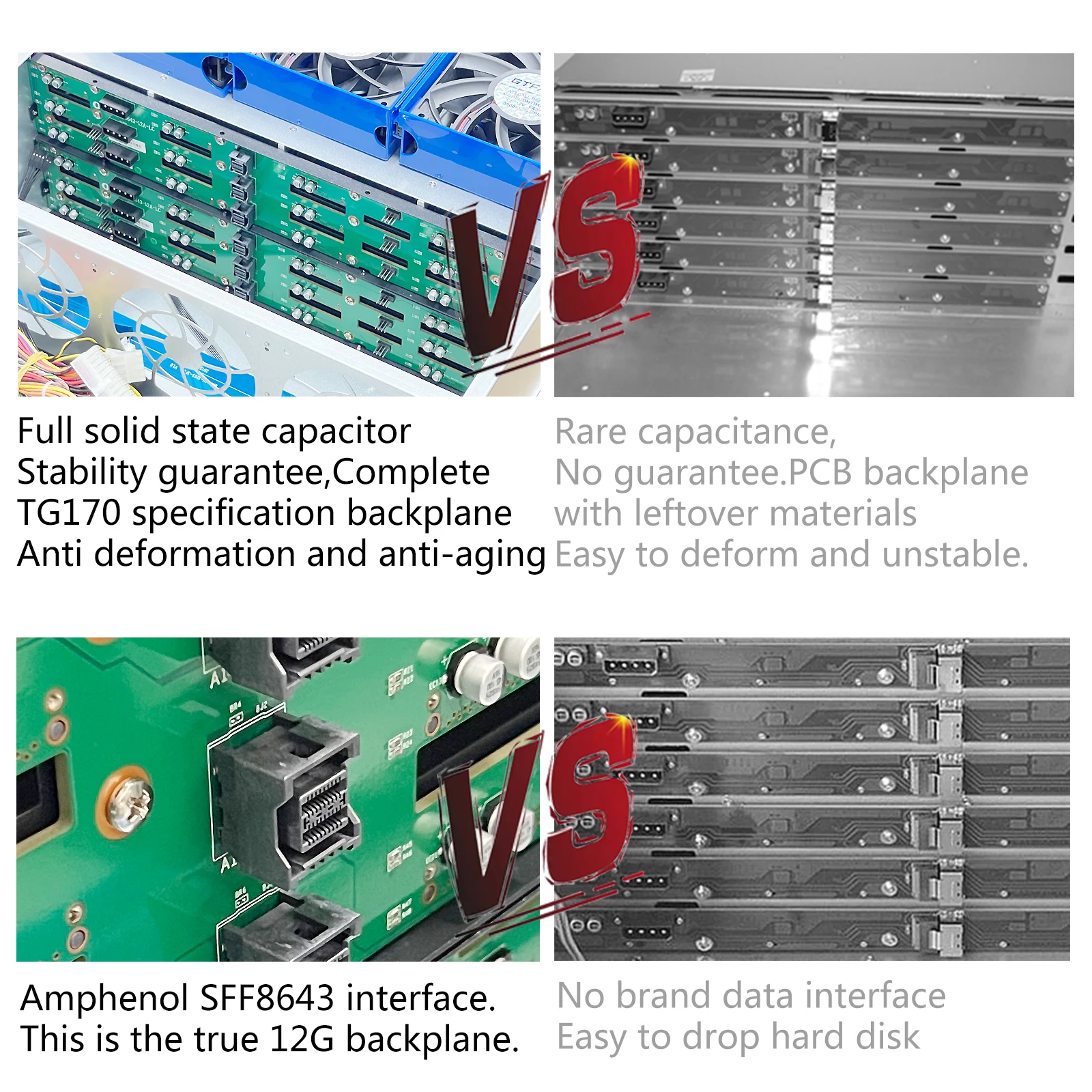 Imagem -04 - Zhenloong 4u 24 Bay Expansor Servidor Case Disco Rígido Hot-swap Nas Chassi de Armazenamento Sas Sata com Backplane 12g ou Chip de Expansão