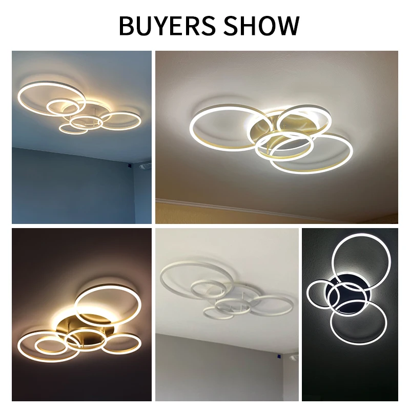 Anel dourado moderno led lustre lustres sala de estar quarto sala de jantar estudo lustre teto para decoração interior