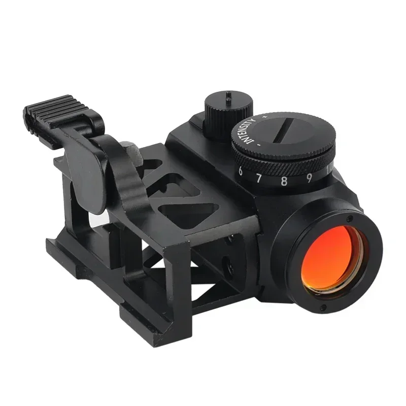 1x25 Compact Red Dot Sight Tactical Reflex 2 MOA Adjustable Mini Dot Scope 20-22mm Rail Mount Tactical Optical Riflescope