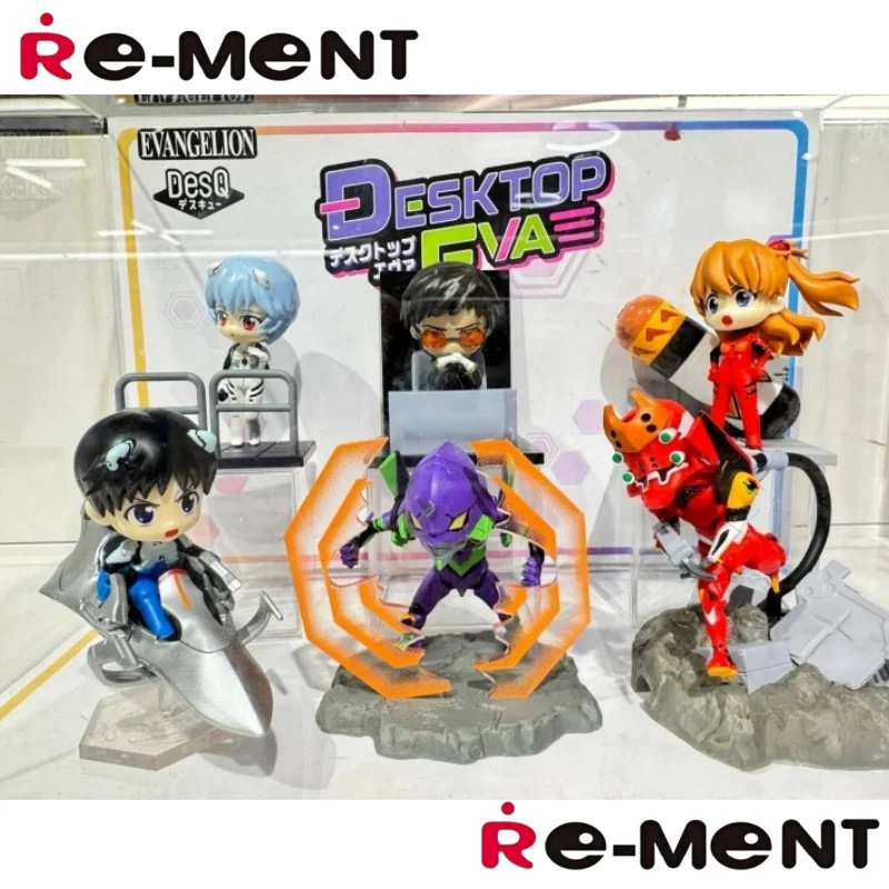 

New RE-MENT NEON GENESIS EVANGELION Anime EVA Asuka Langley Ikari Shinji Ayanami Rei Model Toys Gift