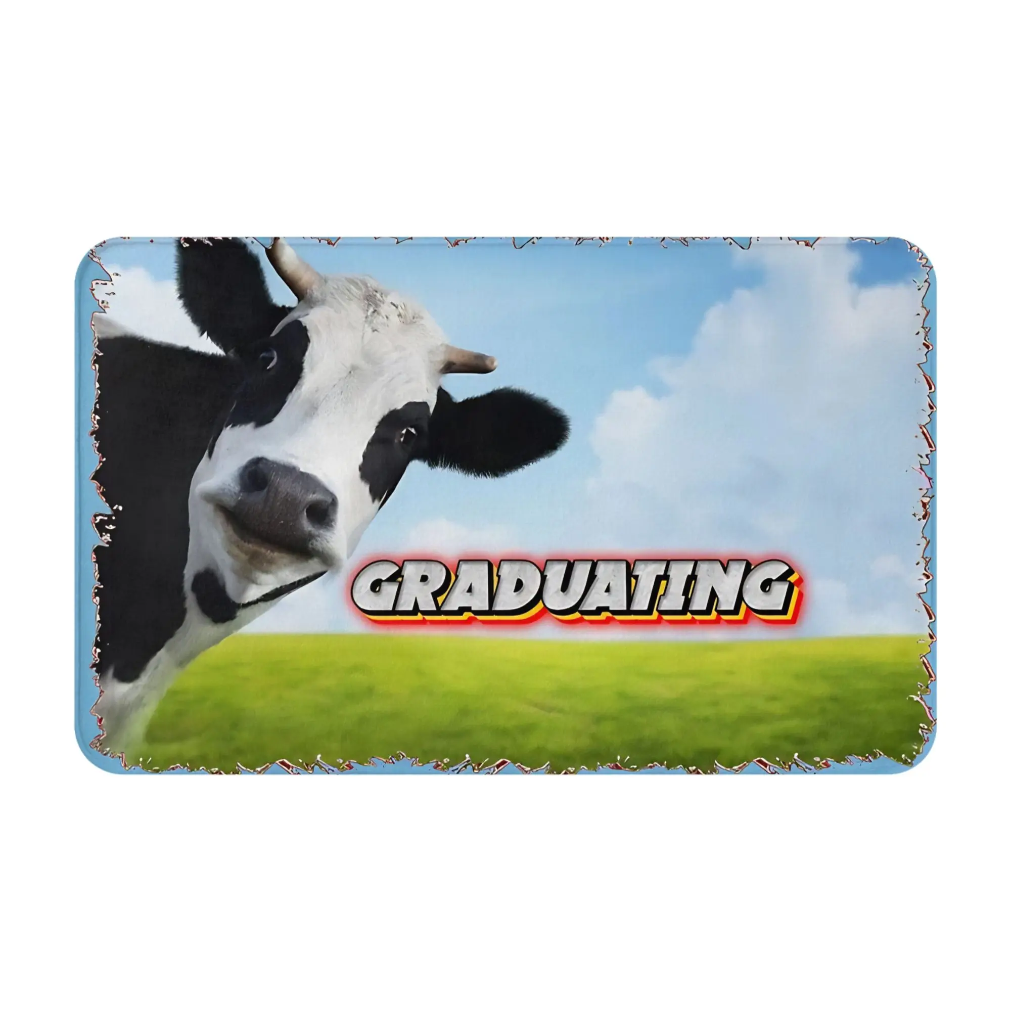 GRADUATING WITH  Decorations Bedroom Mat class of 2026 Doormat Kitchen Carpet Entrance Door Rug Home Decoration
