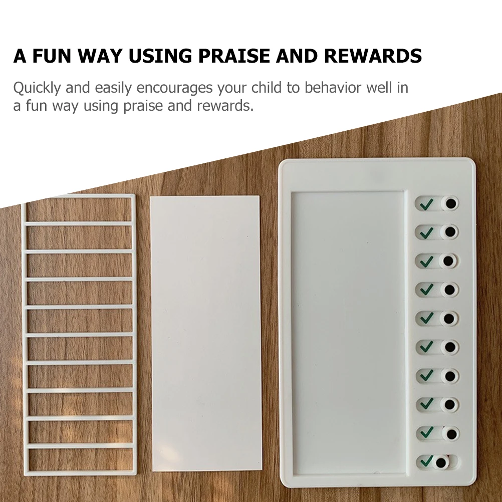 

Self-discipline Checker Chores Board for Visual Schedule Planning Reminder Chart Daily Household