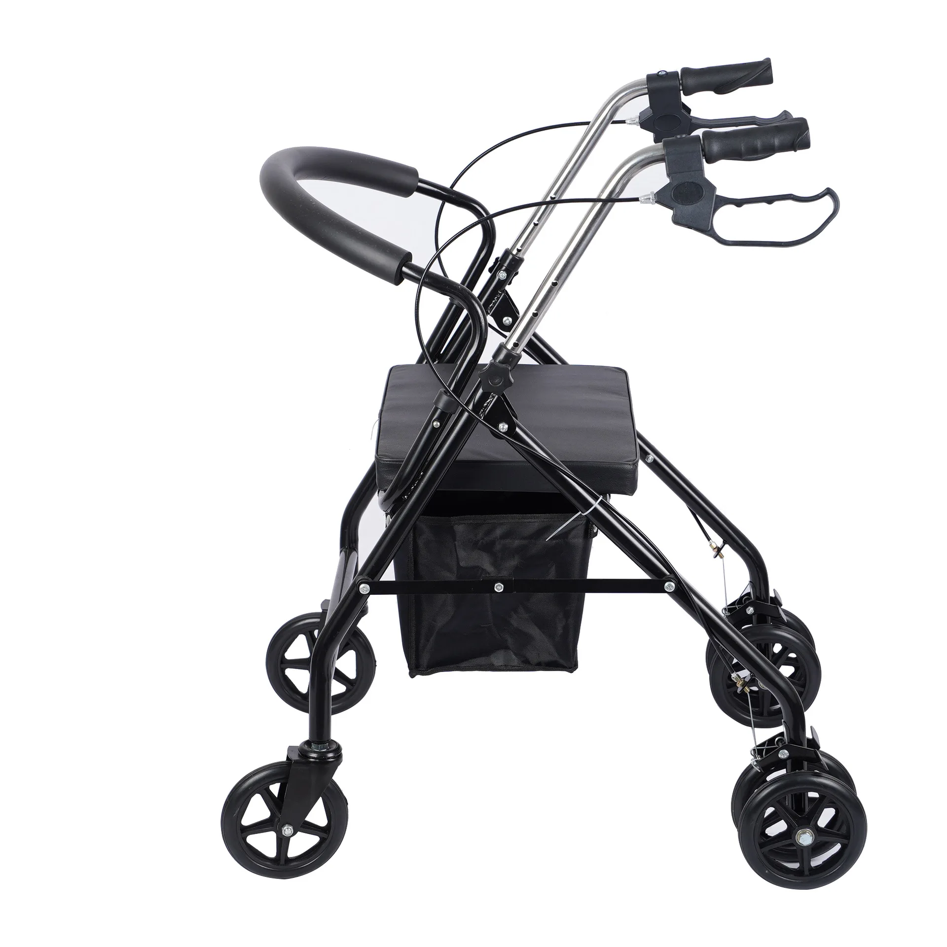 Walker assisted walking elderly rehabilitation hand push wheelchair shopping cart