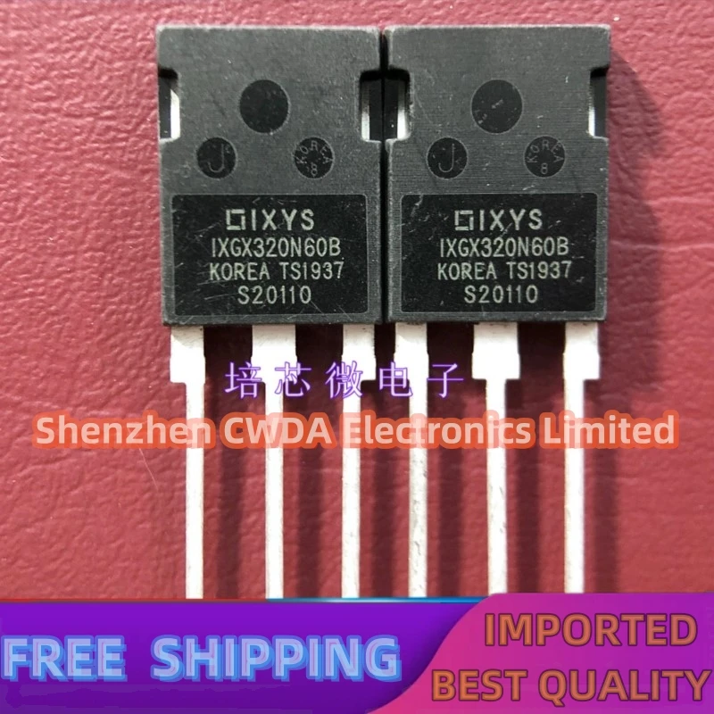 

10PCS-20PCS IXGX320N60B IGBT 600V 320A TO-247 In Stock Can Be Purchased