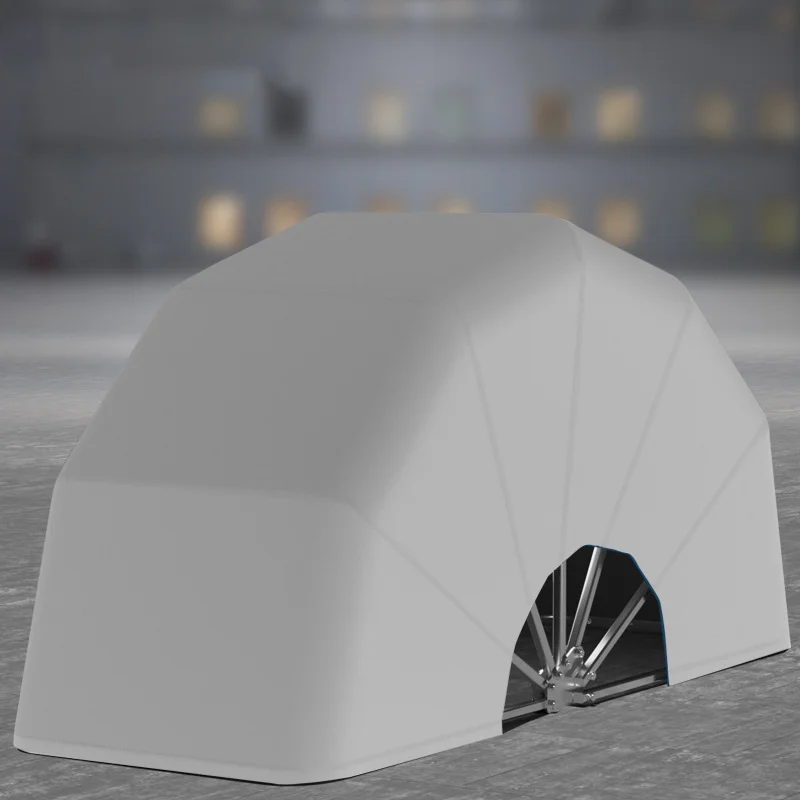 

Folding Car Garage Tent Portable RV Body Parts Storage Extension Canopy