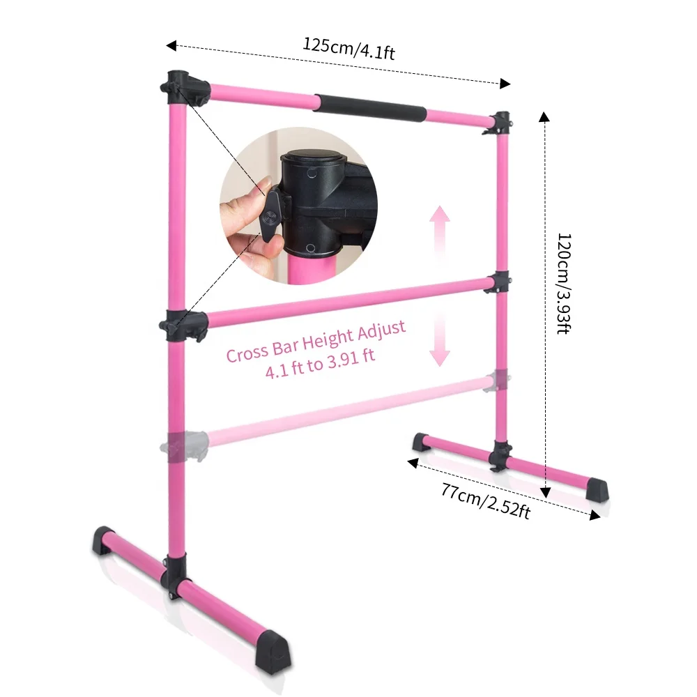 

Height Adjustable Portable Home Ballet Fitness Training Dance Barre