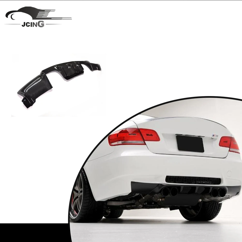 E92 M Tech carbon fiber rear diffuser